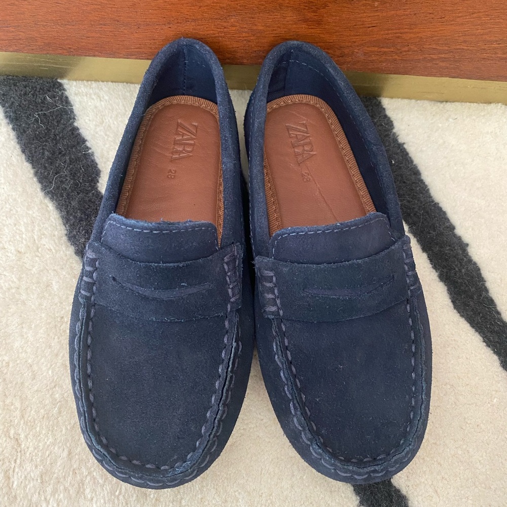 Zara Boy’s Loafers Navy Blue